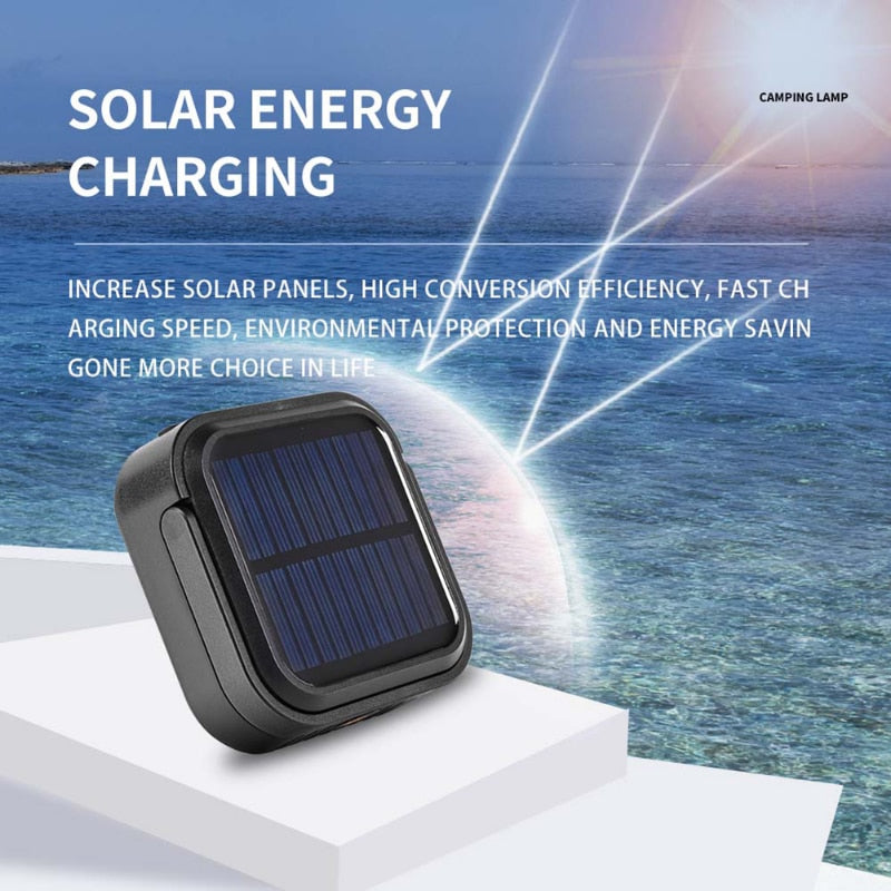 Solar Light Portable Camping Light Mini Tent Lantern