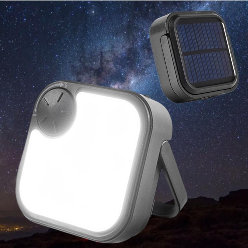 Solar Light Portable Camping Light Mini Tent Lantern
